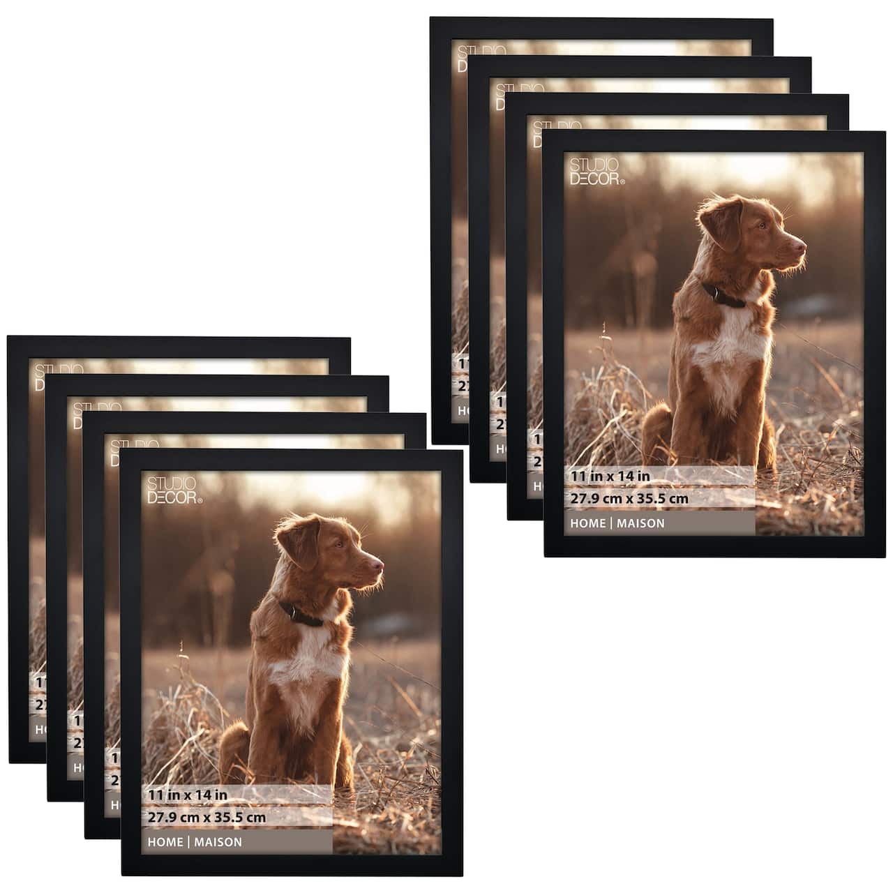 8 Pack: Home Black Tyler Frame by Studio Décor®